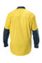 Picture of Hard Yakka Koolgear Hi-Visibility Two Tone Cotton Twill Long Sleeve Shirt Y07558