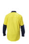 Picture of Hard Yakka Koolgear Hi-Visibility Two Tone Cotton Twill Long Sleeve Shirt Y07558