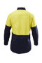 Picture of Hard Yakka Foundations Hi-Visibility Two Tone Long Sleeve Cotton Drill Shirt Y07982