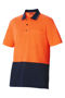 Picture of Hard Yakka Foundations Hi-Visibility Two Tone Short Sleeve Polo Y11332