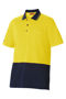 Picture of Hard Yakka Foundations Hi-Visibility Two Tone Short Sleeve Polo Y11332