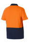 Picture of Hard Yakka Foundations Hi-Visibility Two Tone Short Sleeve Cotton Polo Y11376