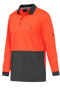 Picture of Kinggee Workcool Hyperfreeze Spliced Polo Long Sleeve K54235