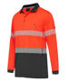 Picture of Kinggee Workcool Hyperfreeze Spliced Polo Long Sleeve With Segmented Tape K54225