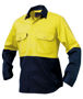 Picture of Kinggee Spliced Drill Shirt K54015