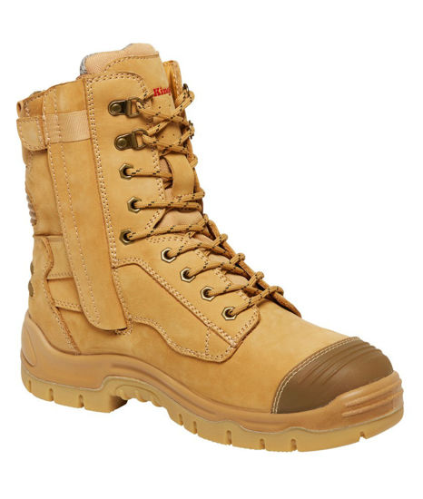 Picture of Kinggee Phoenix 8Z Side Zip Boot Nubuck K27800