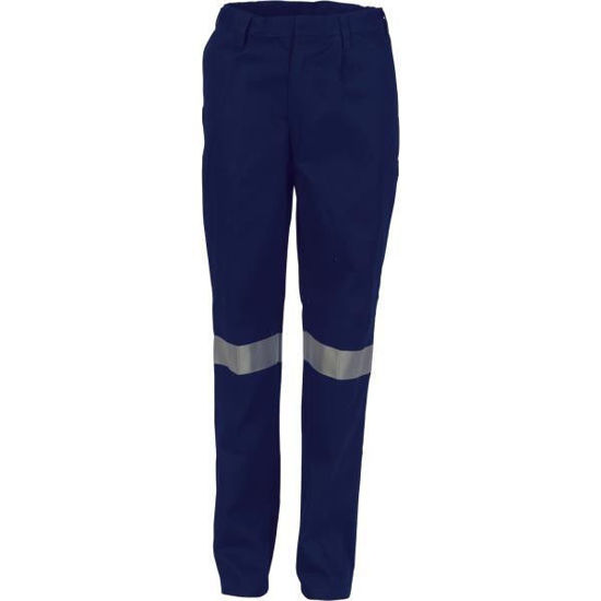 Picture of Dnc Ladies' Cotton Drill Pants With 3M Reflective Tape 3328