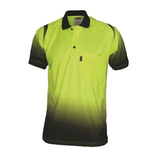 Picture of Dnc Ocean Hi-Vis Sublimated Polo 3568