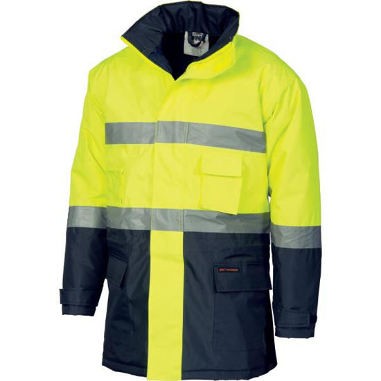 Picture of Dnc Hi-Vis D/N Two Tone Parka Jacket 3768