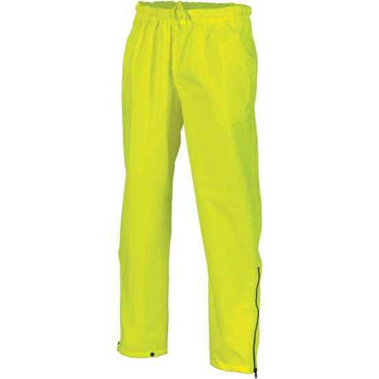 Picture of Dnc Hi-Vis Breathable Rain Trousers 3874