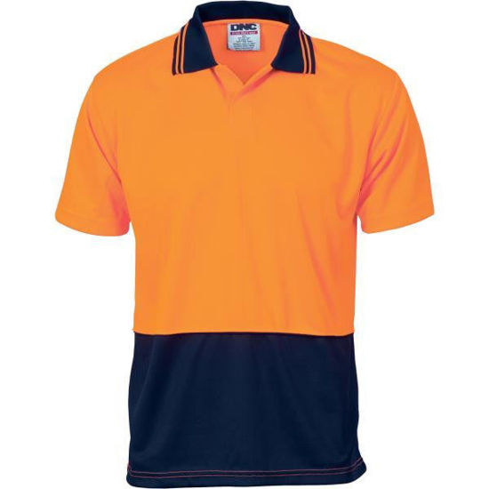 Picture of Dnc Hi-Vis Food Polo- Short Sleeve 3903