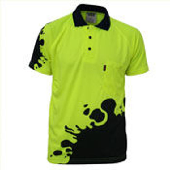 Picture of Dnc Hi-Vis Sublimated Blot Polo 3567