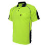 Picture of Dnc Hi-Vis Semicircle-Piping Polo 3569