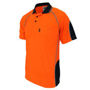 Picture of Dnc Hi-Vis Semicircle-Piping Polo 3569