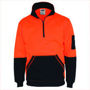 Picture of Dnc Hi-Vis 1/2 Zip Super Fleecy 3724