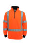 Picture of Dnc Hi-Vis "X" Back & Bt Polar Fleecy 3730