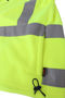 Picture of Dnc Hi-Vis "X" Back & Bt Polar Fleecy 3730