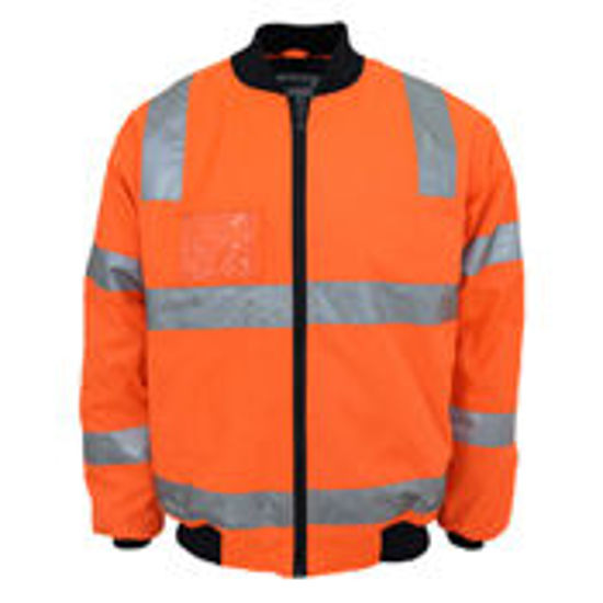 Picture of Dnc Hi-Vis Hoop Pattern Flying Jacket Bt 3769