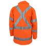 Picture of Dnc Hi-Vis "X" Back Rain Jacket Bt 3996