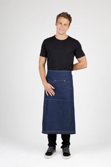 Picture of Ramo Long Waist Cotton/Denim Apron AP702L