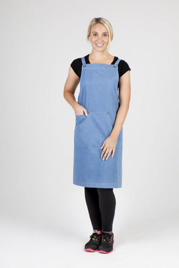 Picture of Ramo Full Body Cotton/Denim Apron AP703B