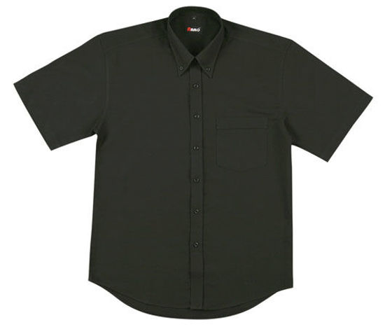 Picture of Ramo Mens Short Sleeve Oxford Shirt B385SS