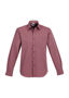 Picture of Biz Collection Mens Chevron Long Sleeve Shirt S122ML