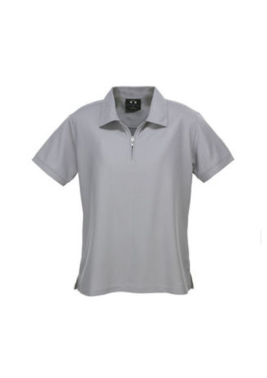 Picture of Biz Collection Ladies Micro Waffle Polo P3325