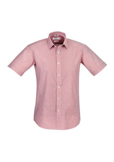 Picture of Biz Collection Mens Berlin Short Sleeve Shirt S121MS