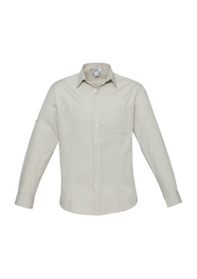 Picture of Biz Collection Mens Bondi Long Sleeve Shirt S306ML