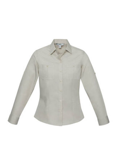 Picture of Biz Collection Ladies Bondi Long Sleeve Shirt S306LL