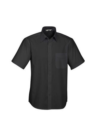 Picture of Biz Collection Mens Base Short Sleeve Shirt S10512