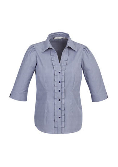 Picture of Biz Collection Ladies Edge 3/4 Sleeve Shirt S267LT