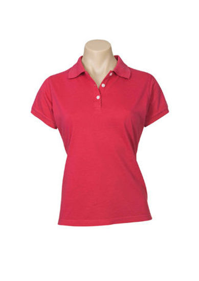 Picture of Biz Collection Ladies Neon Polo P2125