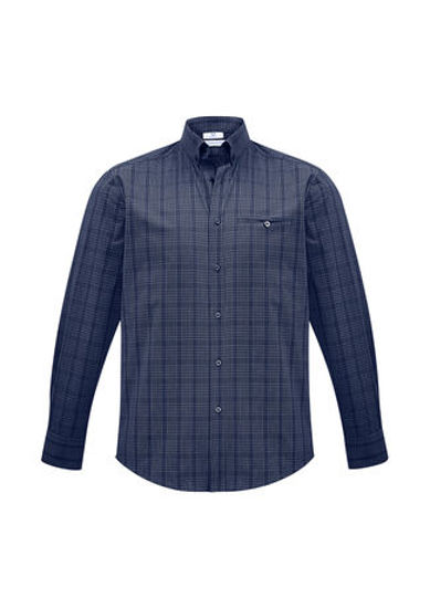 Picture of Biz Collection Mens Harper Long Sleeve Shirt S820ML