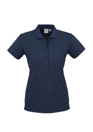 Picture of Biz Collection Ladies Shadow Polo P501LS