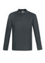 Picture of Biz Collection Crew Mens L/S Polo P400ML