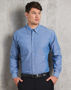 Picture of Winning Spirit Men'S W/F Chambray Shirt L/S BS03L