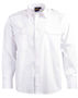 Picture of Winning Spirit Man'S Epaulette Shirt,Long Sleeve. BS06L