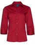 Picture of Winning Spirit Ladies' 3/4 Sleeve Teflon Shirt BS07Q