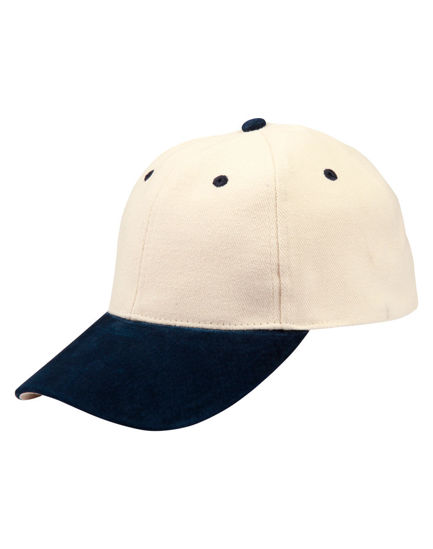 Picture of Winning Spirit Suede Peak Cap CH05