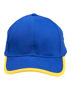 Picture of Winning Spirit Heavy Brushed Cotton Peak & Back Trimp Cap CH17