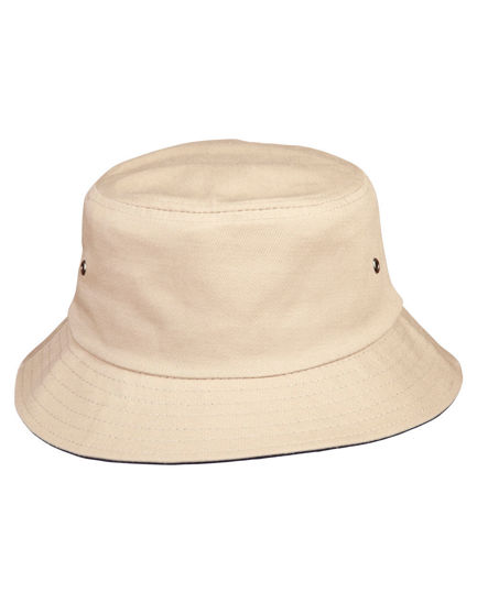 Picture of Winning Spirit Contrasting Underbrim Bucket Hat CH32A