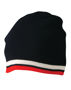 Picture of Winning Spirit Knitted 100% Acrylic Contrast Stripes Beanie CH63