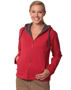 Picture of Winning Spirit Ladies' Full Zip Contrast Fleece Hoodie FL18