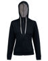 Picture of Winning Spirit Ladies' Full Zip Contrast Fleece Hoodie FL18