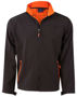 Picture of Winning Spirit Men'S Softshell Contrast Jacket JK15