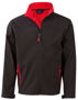 Picture of Winning Spirit Men'S Softshell Contrast Jacket JK15