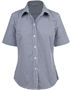 Picture of Winning Spirit Women'S Gingham Check S/S Shirt M8300S