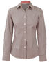 Picture of Winning Spirit Women'S Gingham Check Roll-Up L/S Shirt M8330L